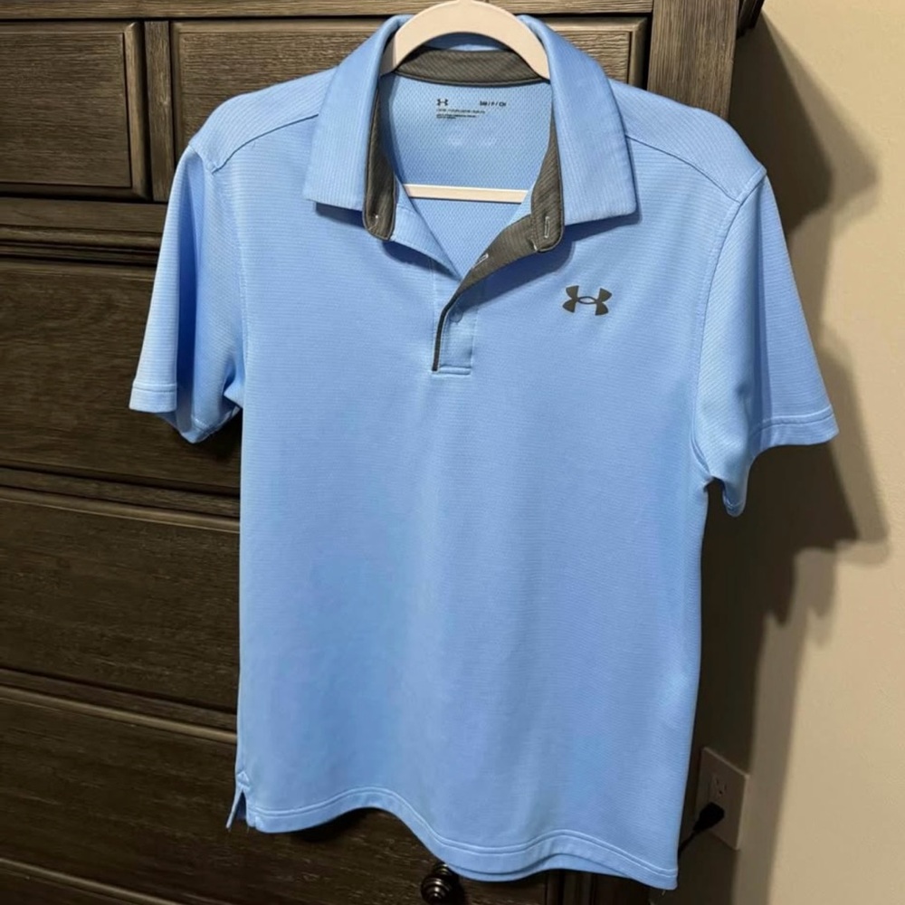 Under Armour Men's Blue Polo Shirt